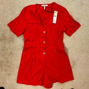 NWT BCBGeneration red romper